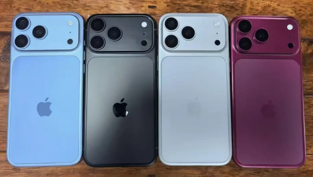 vsechny barvy iphone 18 pro