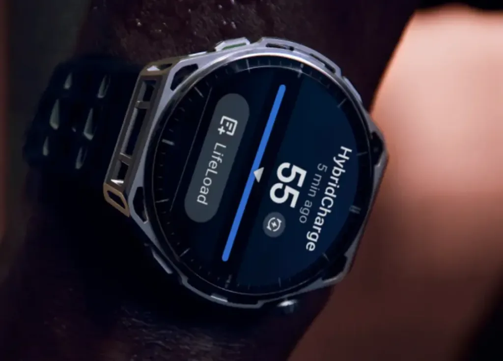Amazfit Balance 3 na ruce hybridcharge