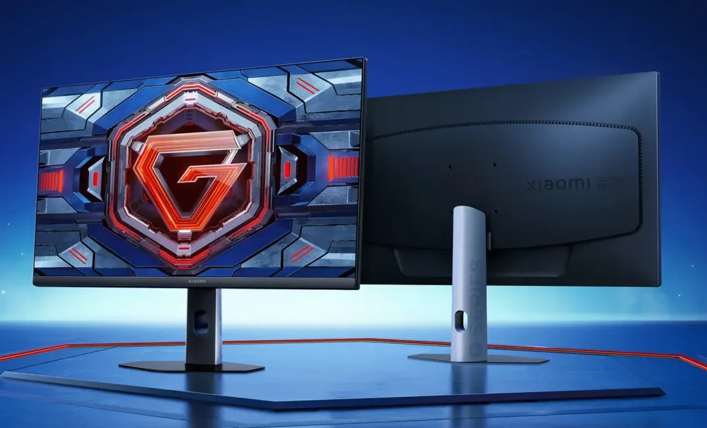 Xiaomi Gaming Monitor G25i 2026 predni a zadni strana