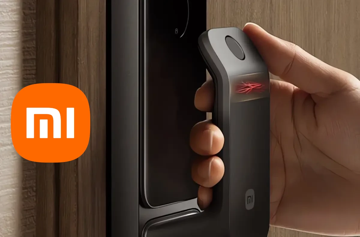 Xiaomi Smart Door Lock 2 Finger Vein Recognition Enhanced Edition skenovani zil