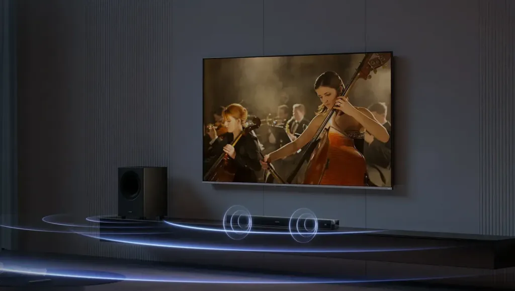 Xiaomi Soundbar Pro 2.1 ch u televize