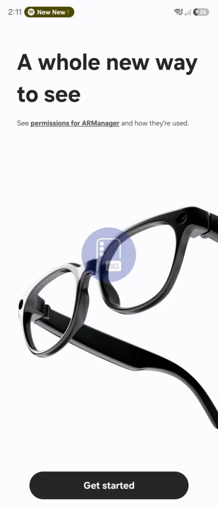 armanager galaxy glasses