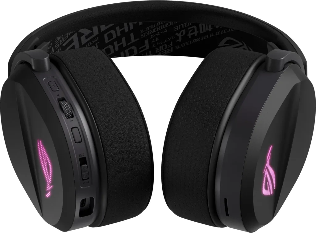 asus rog pelta cerna render nausniky ovladani