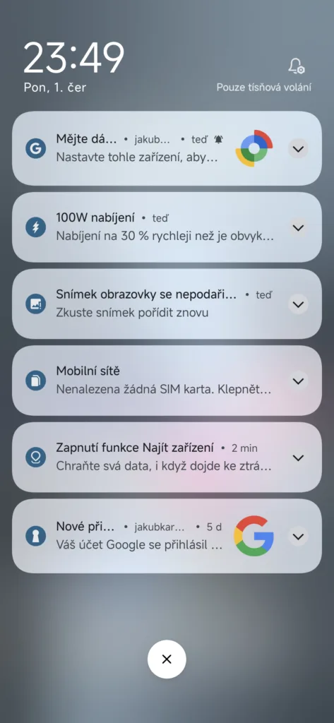 domovska obrazovka xiaomi