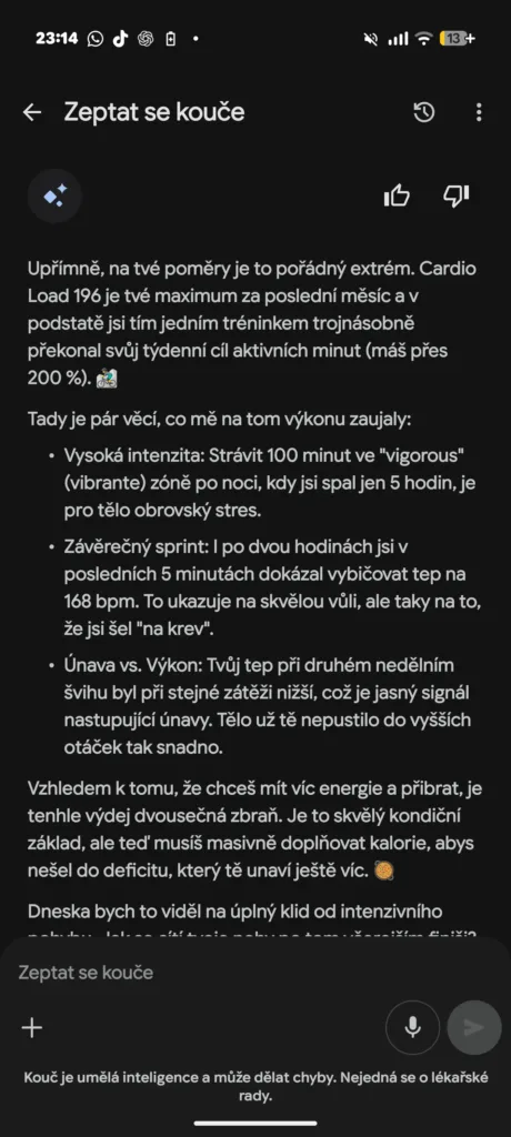 google health aplikace testovani fitbit air 3