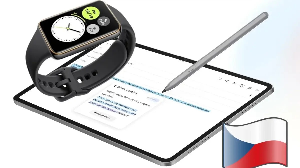 Honor do Česka přinese atraktivní tablet Pad 10 a chytrý náramek Band 10
