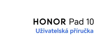 honor pad 10 navod cestina