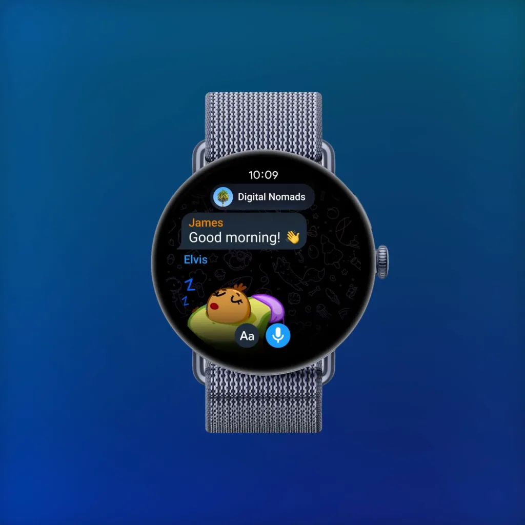 telegram wear os aplikace 1