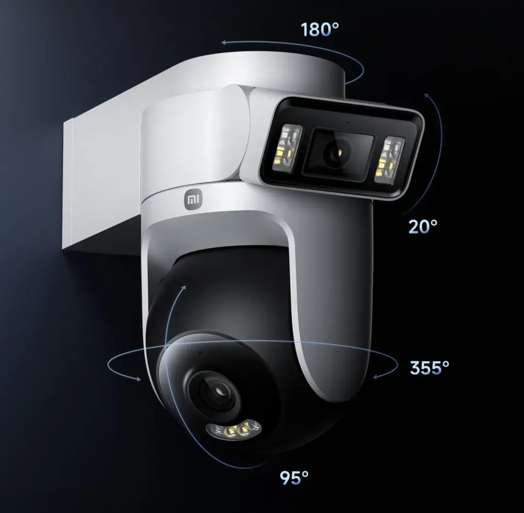 xiaomi Smart Solar Camera 4 Pro 4G Dual Camera Edition otaceni