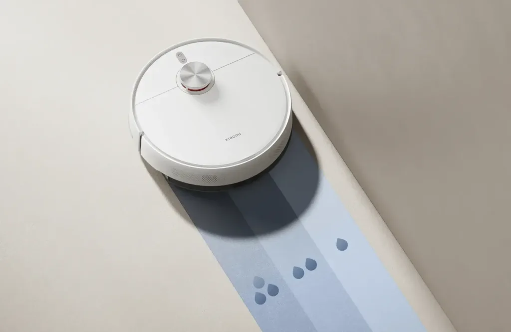 xiaomi robot vacuum s40 mopovani urovne vody