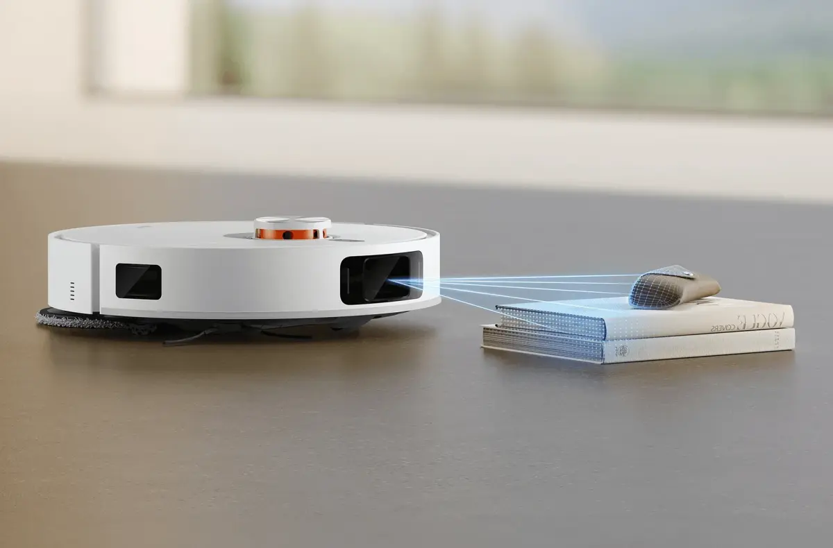 xiaomi robot vacuum x20 pro navigace identifikace predmetu