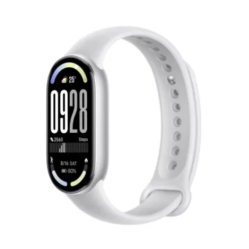 xiaomi smart band 10 glacier silve ze strany