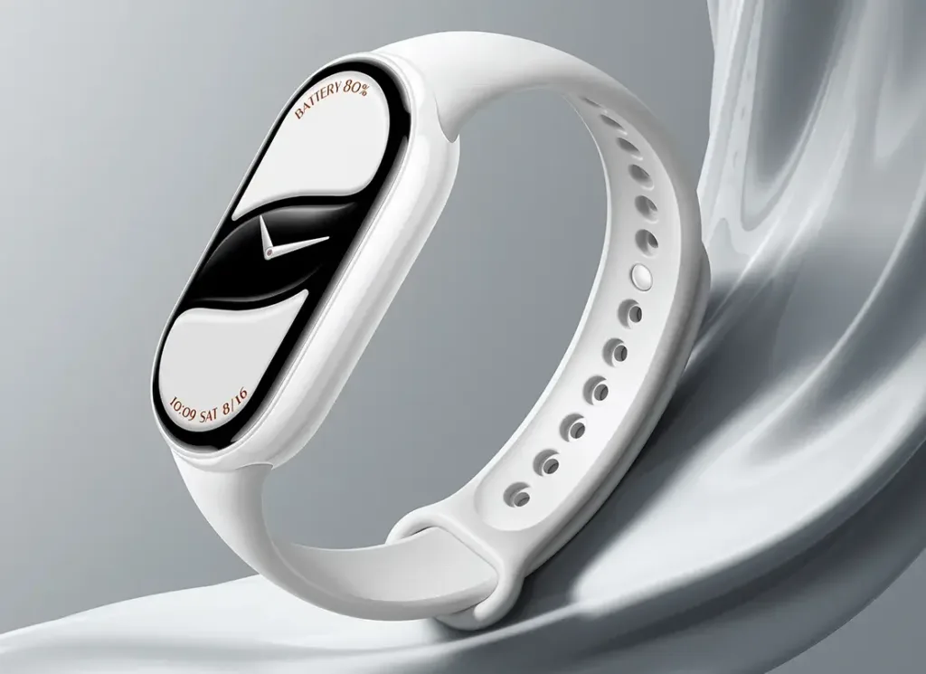 xiaomi smart band 10 keramicka verze pearl white