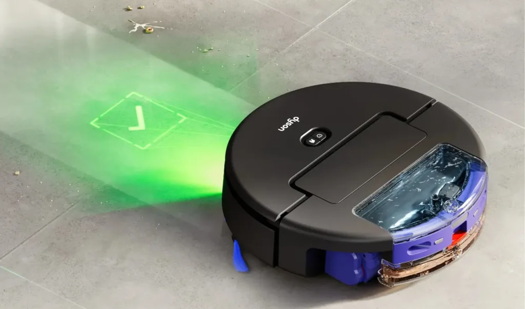 Dyson SpotScrub Ai rozpoznavani skvrn