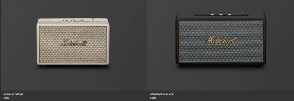 Marshall prices