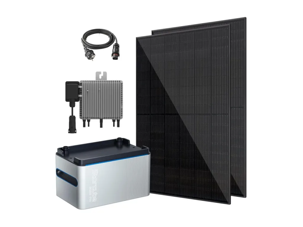 Solarni balkonova elektrarna DEYE 860 Wp 800 W cela sada