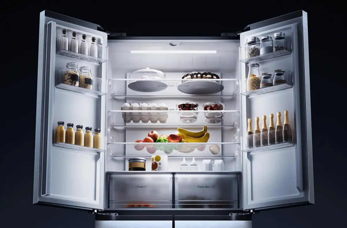 Xiaomi Mijia Refrigerator Cross Door 502L otevrena chladnicka