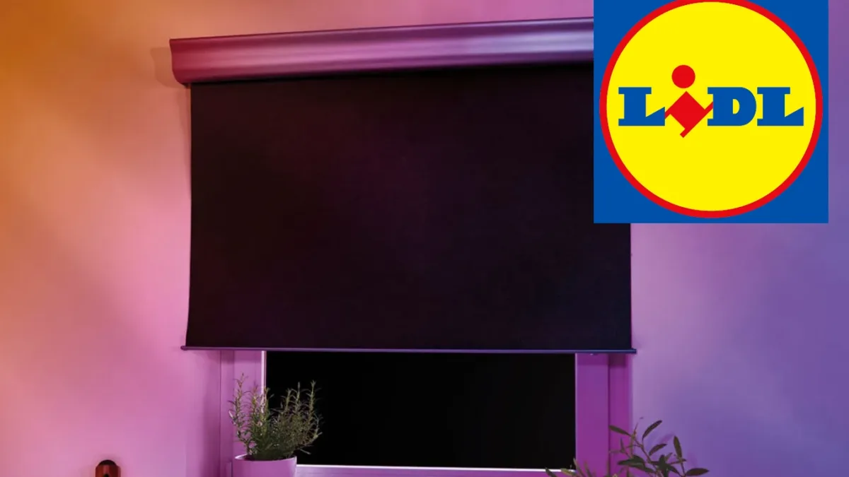 LIDL teď prodává chytrou zatemňovací roletu se slevou 44 %. Blokuje sluneční paprsky a dá se ovládat mobilem
