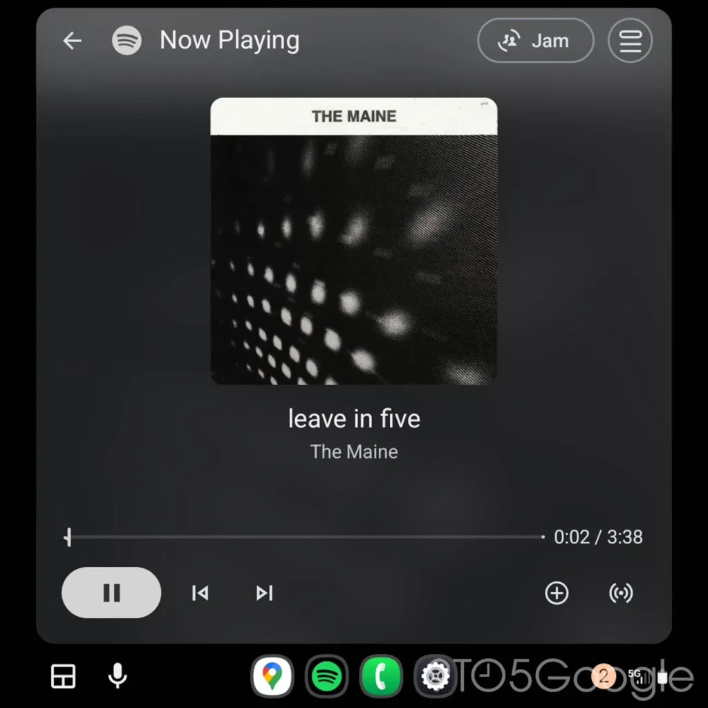 android auto new media player 1