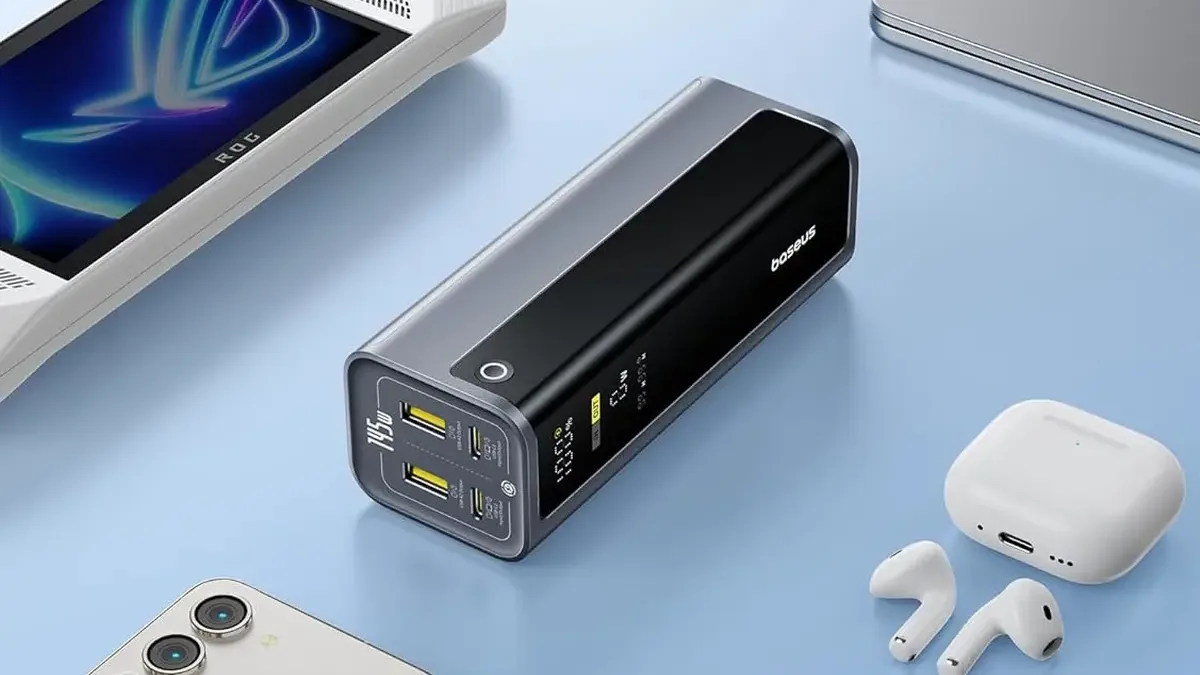 Powerbanka Baseus se 145W výkonem a 20 800 mAh teď stojí jen 1 250 Kč. Kde ji koupíte?