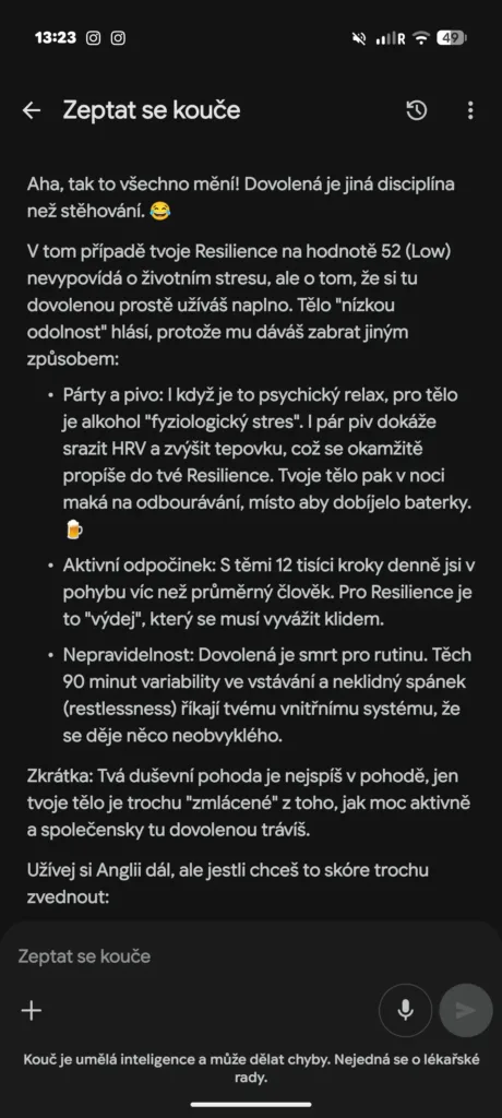 google ai coach konverzace 4
