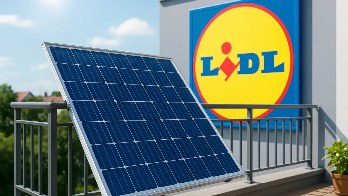 Solární balkonová elektrárna z Lidlu zlevnila o tisíce! Obsahuje i bateriové úložiště