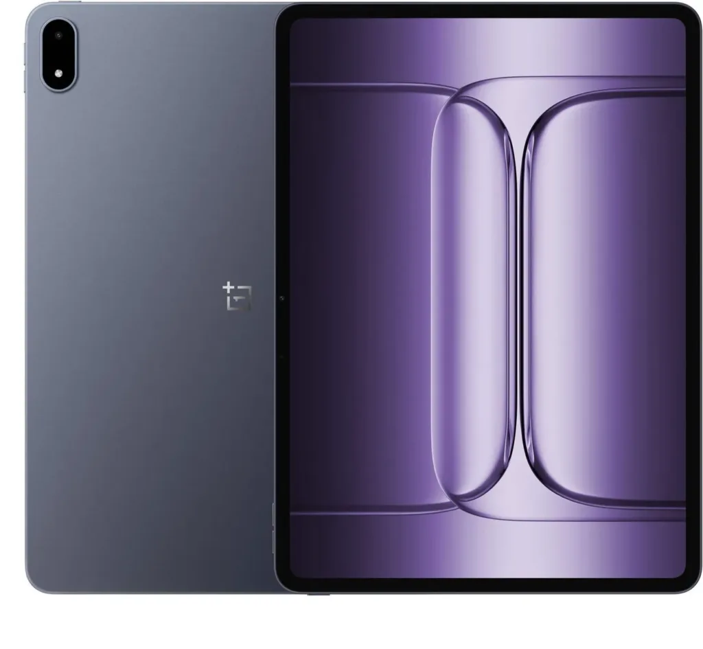oneplus pad 3 render predni zadni strana vertikalne
