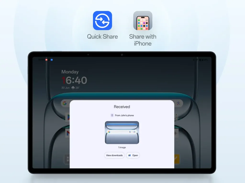 oneplus pad lite rozhrani
