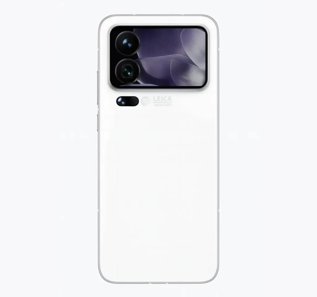 xiaomi 16 pro max render zadni strana