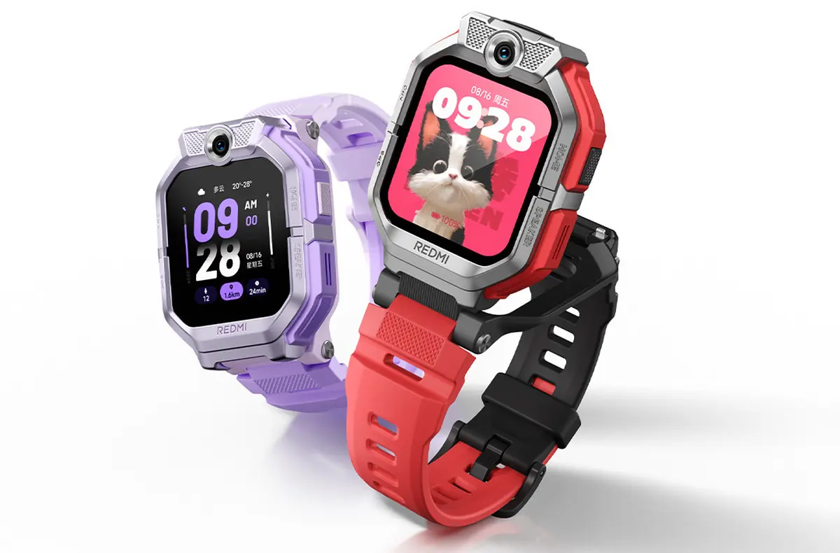 xiaomi redmi watch pro fialova cervena
