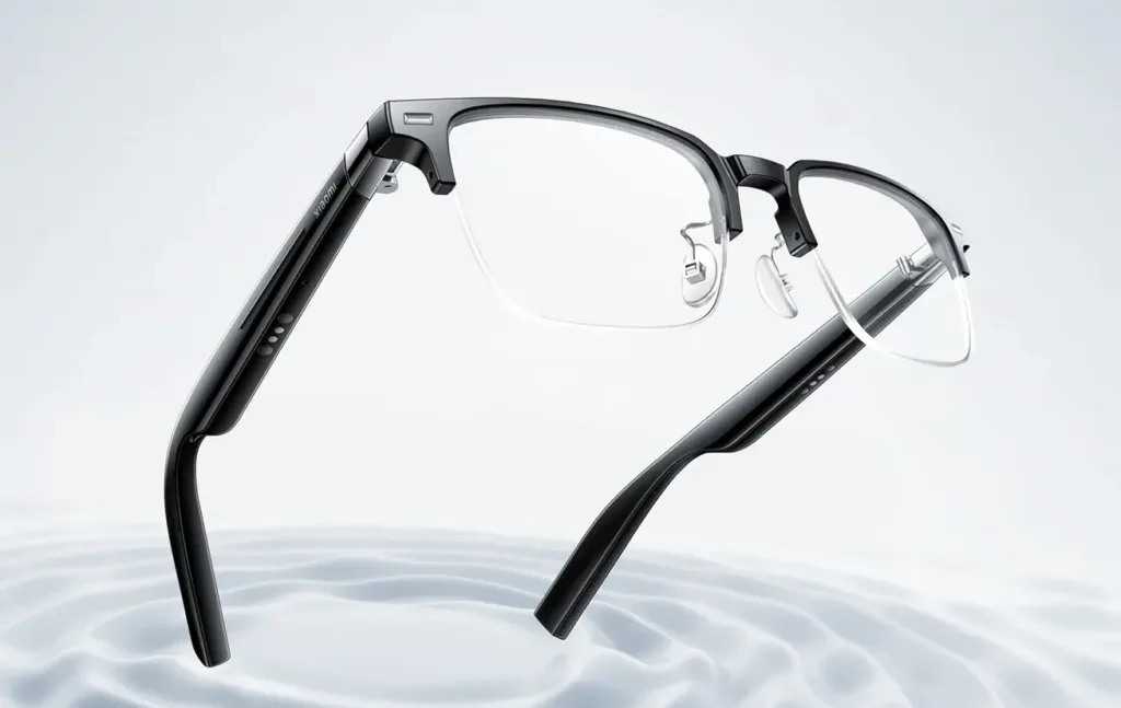 xiaomi smart audio glasses modre pozadi oficialni