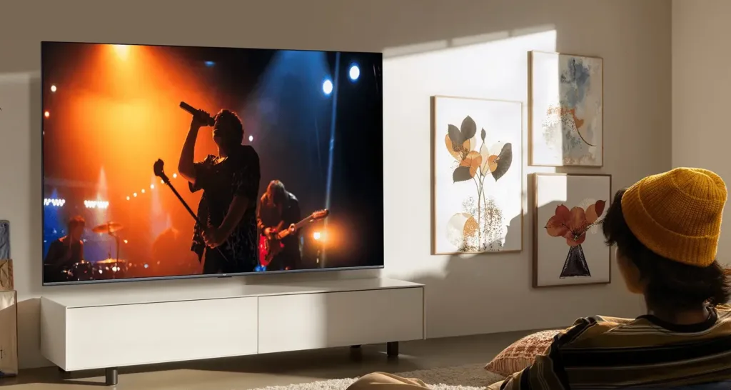 75 Xiaomi S Mini LED 2026 v obyvaku oficialni