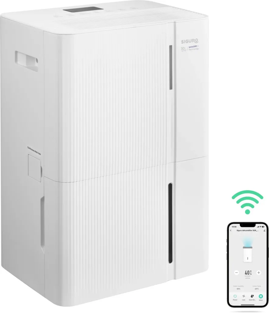 Siguro Air Control M100W s mobilem render