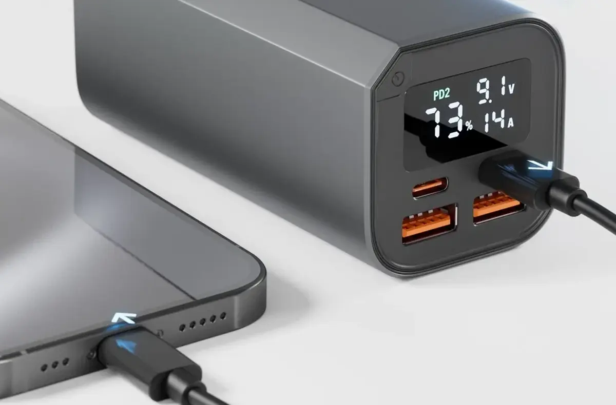 epico powerbanka hlinikova 20000mAh 100W nabijeni mobilu