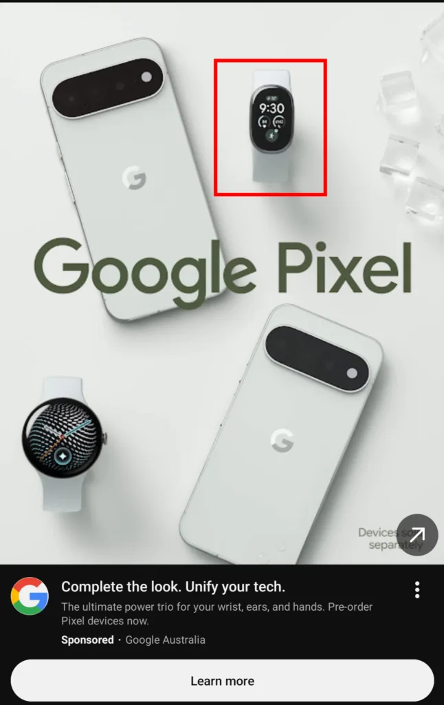 google pixel reklama s tajemnym zarizenim