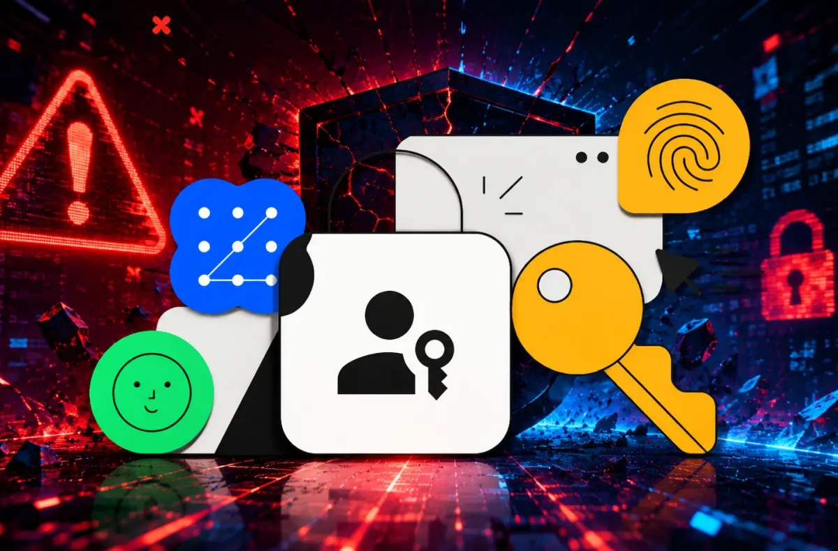 google pristupove klice utok ai ilustrace
