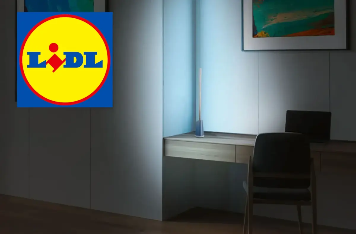 lidl Zigbee 3.0 Smart Home Stolni LED lampa sviti na stole