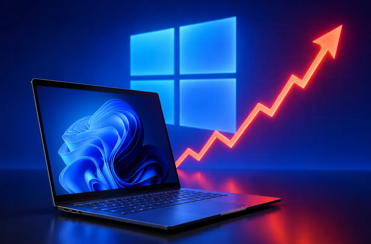 microsoft zdrazeni windows licenci ai ilustrace 1