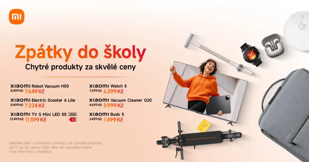 xiaomi back to school 2026 slevy