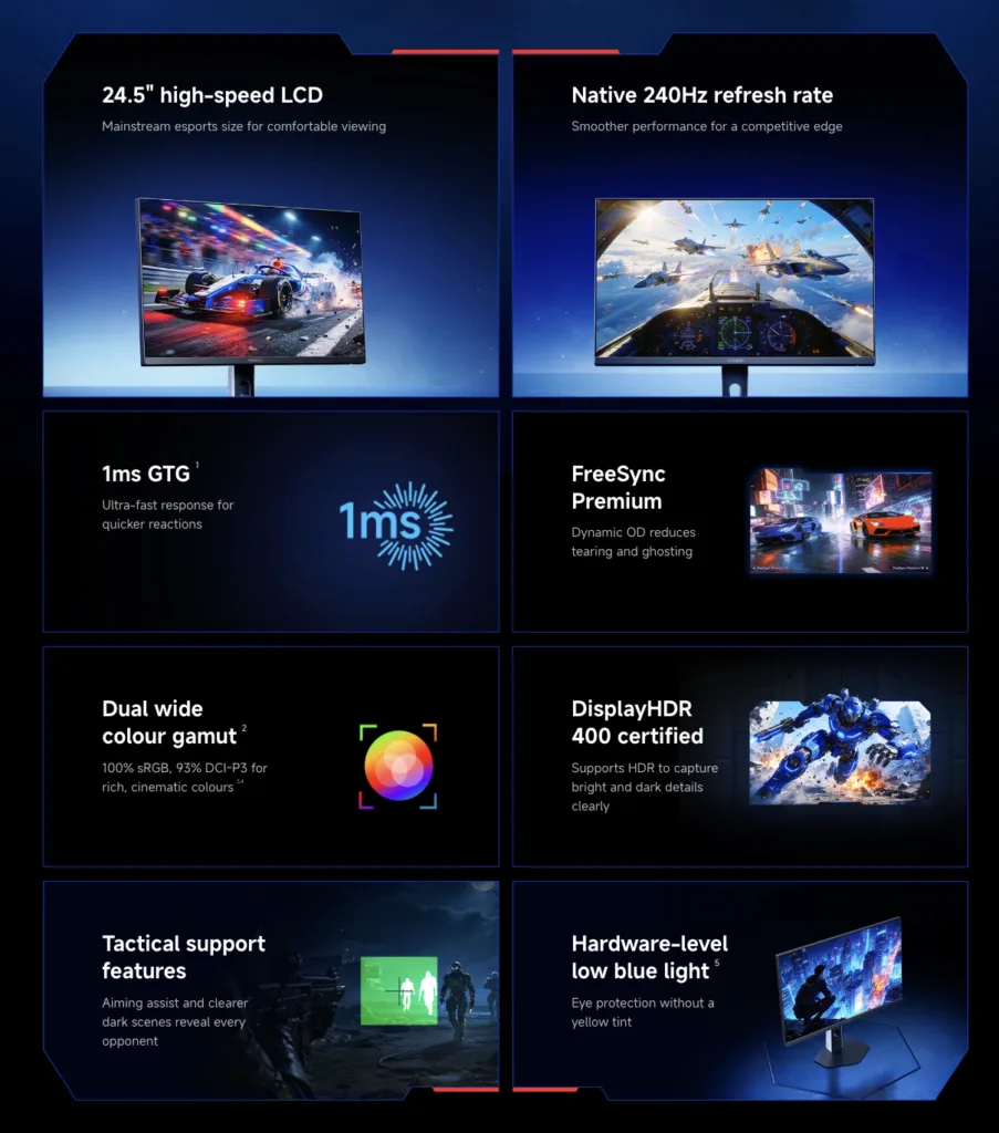 xiaomi gaming monitor g25i 2026 release bottom 1