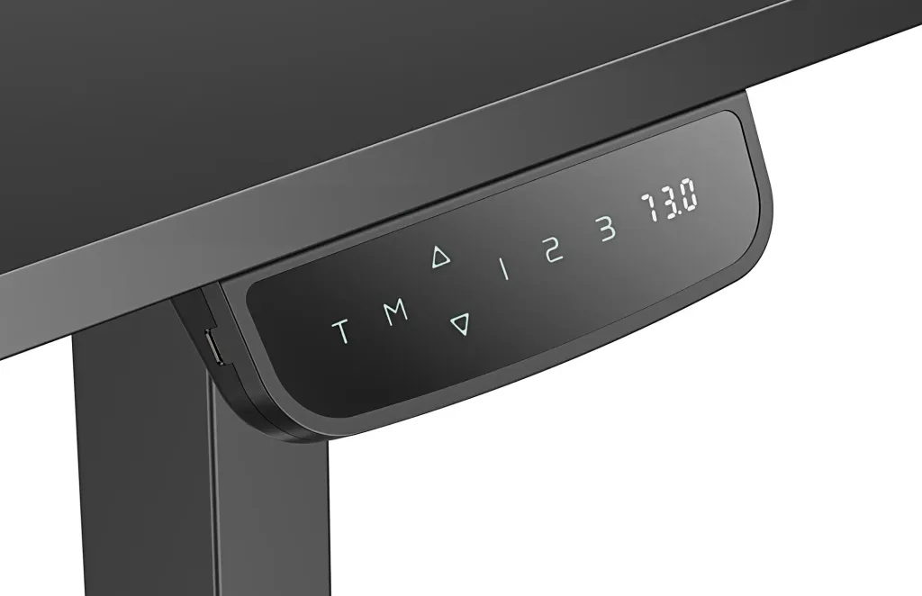 AlzaErgo Table ET4 AiO Touch 140×70 cm displej