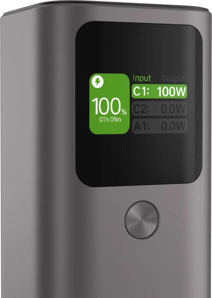 AlzaPower Vision 27600mAh displej render