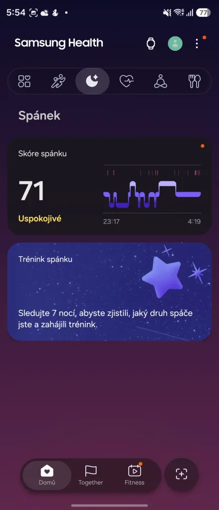 Screenshot 20260909 055405 Samsung Health