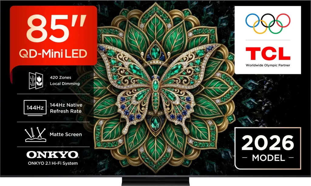 TCL 85C6K PRO render zepredu
