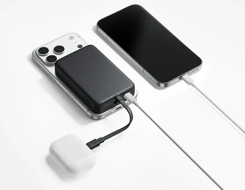 Xiaomi Magnetic Power Bank 10000 25W Integrated Cable 2027 tri zarizeni soucasne