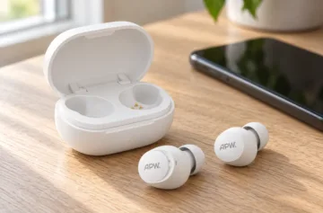 AlzaPower Buds Go, bílá – náhledový obrázek