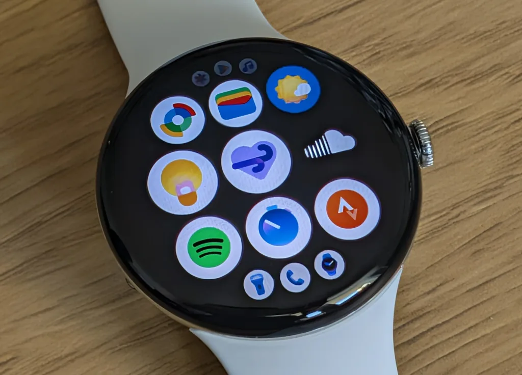 google pixel watch 5 displej