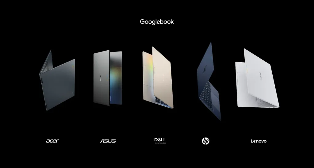 googlebooky modely od vyrobcu
