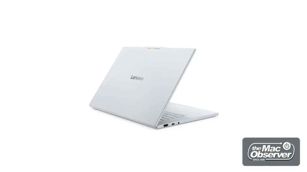 lenovo googlebook 15 rear lenovo logo
