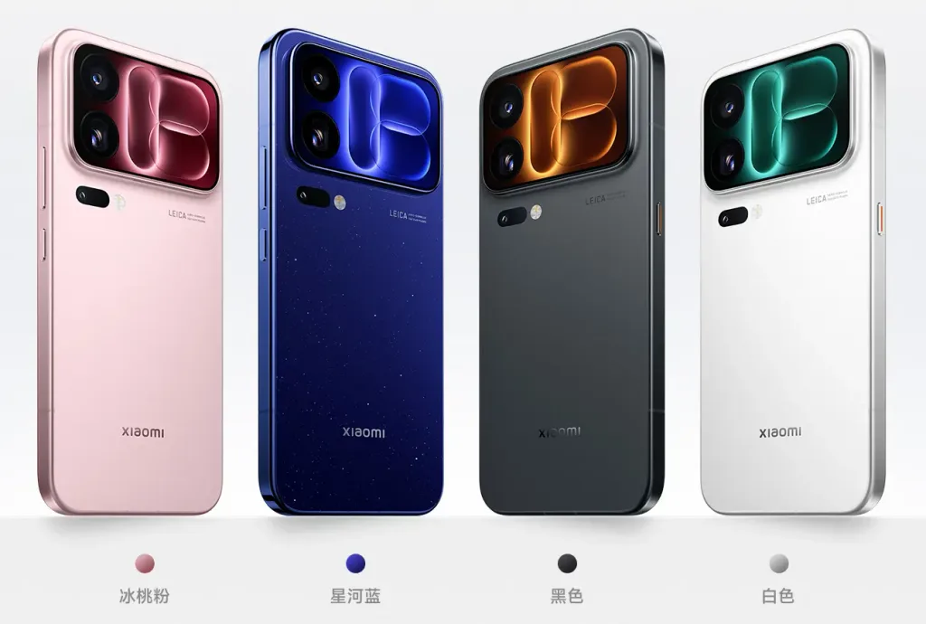 xiaomi 18 pro max barevne varianty